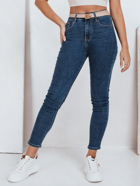 Damen Skinny Jeans blau Dstreet UY2778
