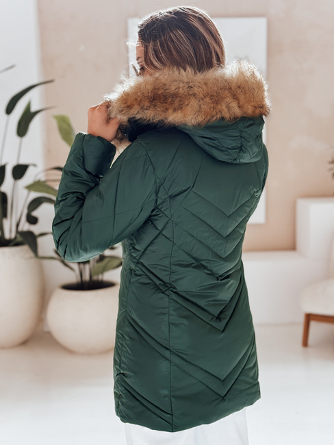 Damen Winterjacke SOLARIS Farbe Grün DSTREET TY4008