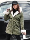 Damen Winter Parka Jacke ARCTIC grün Dstreet TY4782
