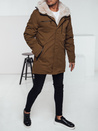 Herren Winter Parka Jacke mit Kapuze beige Dstreet TX4968_2