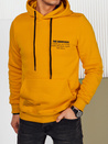 Herren Sweatshirt mit Aufdruck Farbe Gelb DSTREET BX5684