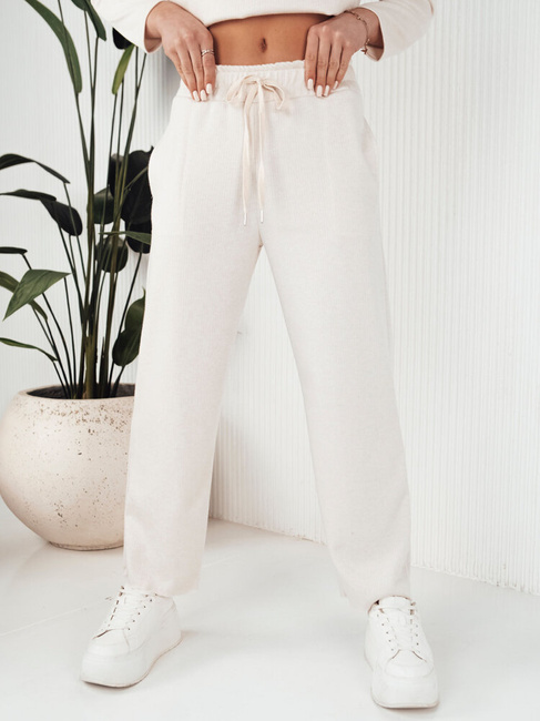 Damen Casual Hose LURION Farbe Ecru DSTREET UY1894