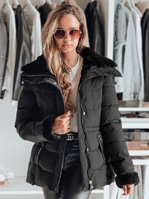 WINTERGIRL Damen Steppjacke schwarz Dstreet TY4933