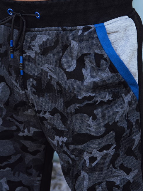 Herren camo schwarz Sweatpants Dstreet UX4429