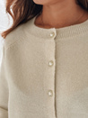 Damen Pullover mit Reißverschluss SELINA ecru Dstreet MY2515