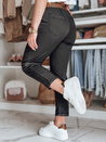 Damen Freizeithose mit Gürtel MADELINA schwarz Dstreet UY2629
