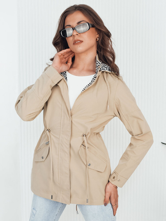 Damen Parka AVELIN Farbe Beige DSTREET TY4348