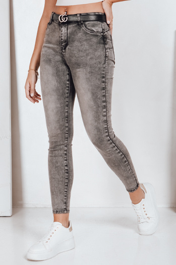 Damen Denim Skinny Hose JORNIX dunkelgrau Dstreet UY2192