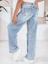 Damen Baggy Jeans hellblau Dstreet UY2805