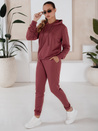 Damen Trainingsanzug-Set MIGEL Farbe Weinrot DSTREET AY0809