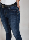 Damen Skinny Jeans navy blau Dstreet UY2789