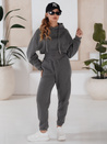 Damen Trainingsanzug SERINE Dunkelgrau Dstreet AY0646