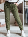 Damen-Chinohose mit Gürtel MODELA khaki Dstreet UY2572