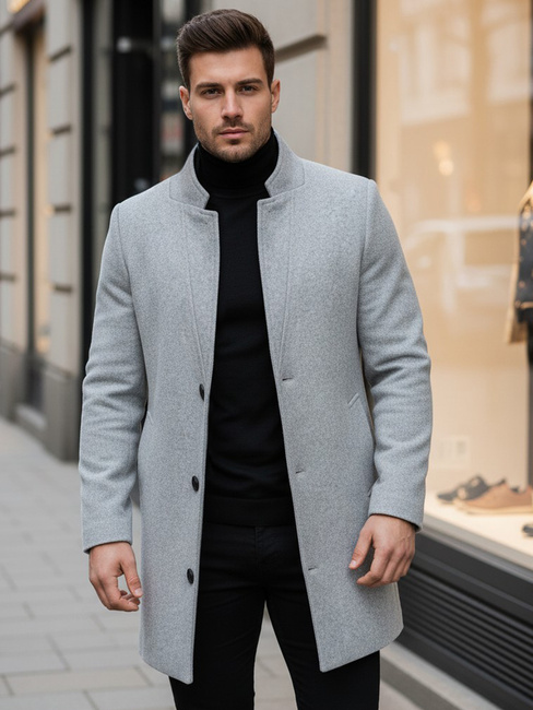 Herren Mantel Grau Dstreet CX0428