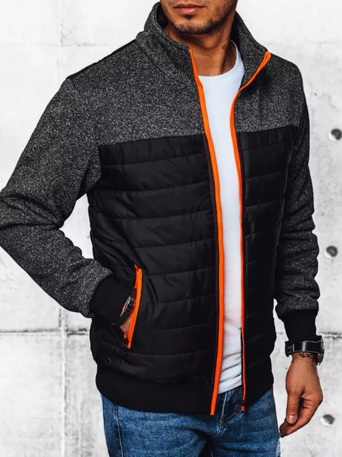 Herren Steppjacke Schwarz Dstreet TX4395