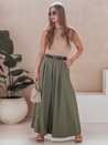 FLOWES khaki gestreifte Rock-Hose Dstreet UY2593