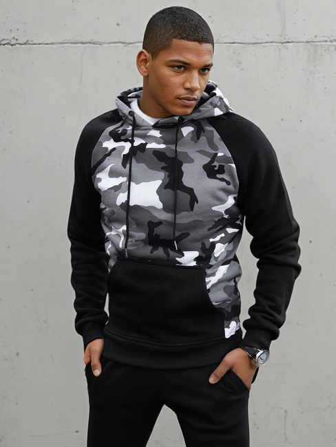Herren Kapuzenpullover Farbe Hellgrau DSTREET BX5487
