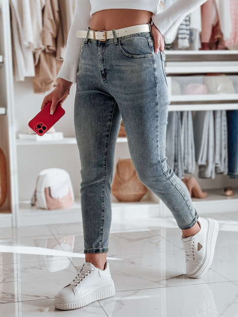 Damenjeanshosen Regular Fit LOVANCIO blau Dstreet UY2456