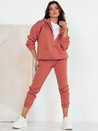 Damen Trainingsanzug-Set AMILIA PREMIUM Farbe Pfirsichfarbe DSTREET AY0776