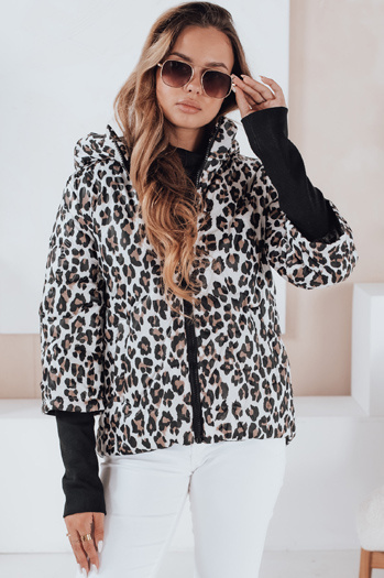 Damen Übergangsjacke in Camouflage VARESSA weiß Dstreet TY5032