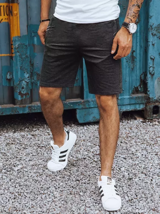 Herren Sweatshorts Dunkelgrau Dstreet SX2185