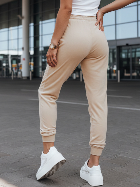 Damen heller Pfirsich Velour Jogginghose Dstreet UY2840