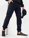 Herren Cargohosen Farbe Dunkelblau DSTREET UX4175