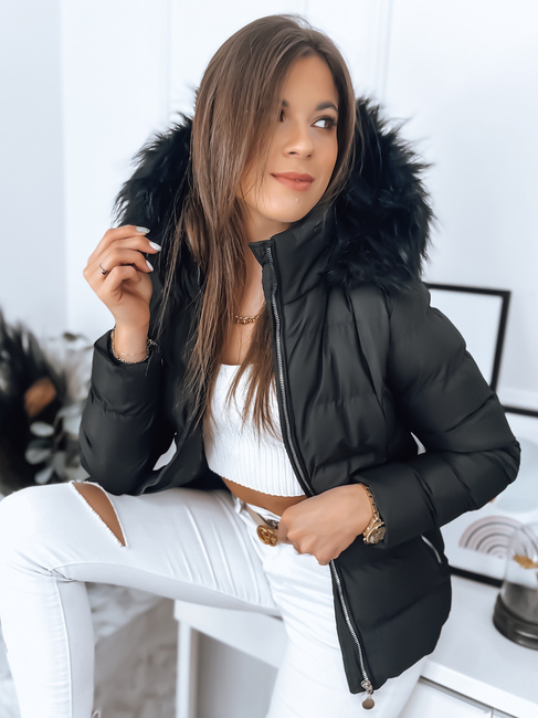 Damen Steppjacke GRETA Farbe Schwarz DSTREET TY3357