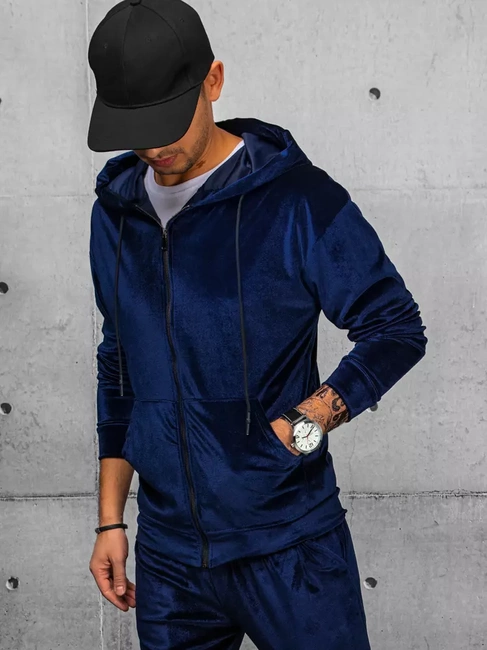 Herren Sweatshirt Farbe Dunkelblau DSTREET BX5541