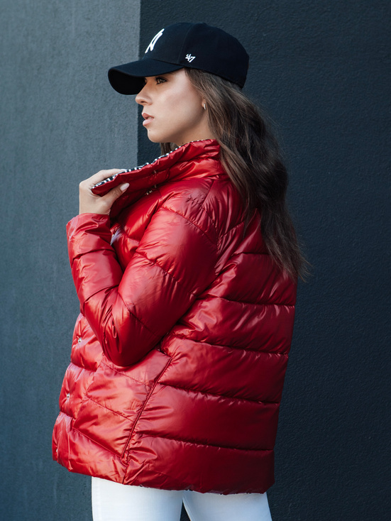 Damen Steppjacke DELSY rot Dstreet TY4417