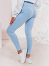 Damen Leggings mit hoher Taille SOFLEGG blau Dstreet UY2512
