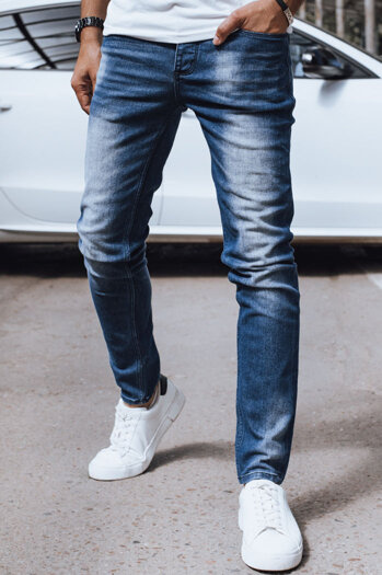 Marineblaue Denim-Hose für Männer Dstreet UX4227