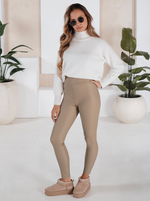 Damen Leggins VALENTIS Farbe Beige DSTREET UY1557