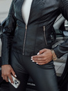 JAMIE Damen Lederjacke schwarz Dstreet TY4546