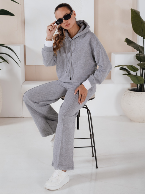 Damen Trainingsanzug Set SANELIS grau Dstreet AY0986