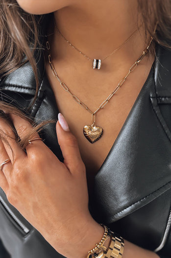 Damen Halskette THASOS Farbe Gold DSTREET IY0080