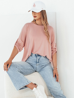 Damen Bluse mit langen Ärmeln BAFINA Farbe Rosa DSTREET RY2456_2