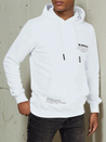 Herren Sweatshirt mit Aufdruck Farbe Weiß DSTREET BX5686
