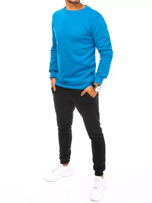 Herren Trainingsanzug-Set Farbe Blau-Schwarz DSTREET AX0636