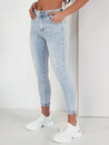 Damen Jeans mit hoher Taille AGOST  Farbe Blau DSTREET UY1903