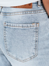 Damen Jeans mit weitem Bein und Löchern blau Dstreet UY2801