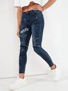 Damen Jeans mit hoher Taille ROGUE Farbe Blau DSTREET UY1960
