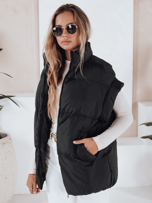 Damen Steppweste NIMIA Schwarz Dstreet TY3248