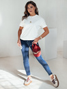Damen MODILINI Denim-Hose dunkelblau Dstreet UY2239