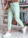 Damen Freizeithose mit Gürtel MADELINA mint Dstreet UY2624