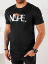 Herren T-shirt mit Aufdruck Farbe Schwarz DSTREET RX5359
