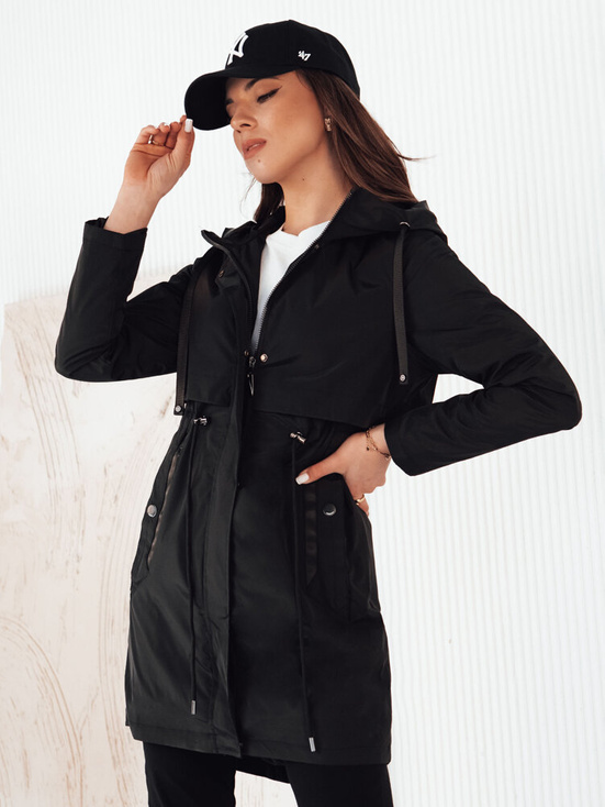 Damen Parka PERTHA Farbe Schwarz DSTREET TY4249