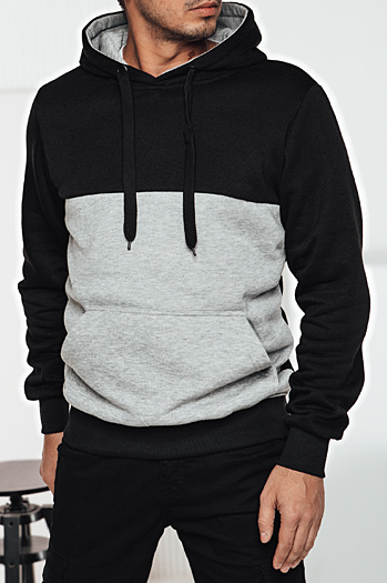 Herren Kapuzenpulli schwarz Dstreet BX5836