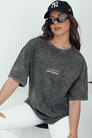 KASEKEN Damen-T-Shirt graphit Dstreet RY2640