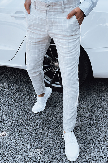 Herrenhose hellgrau Dstreet UX4389